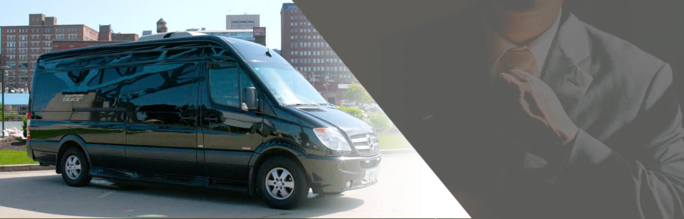 mercedes sprinter limousine for corporate transportation