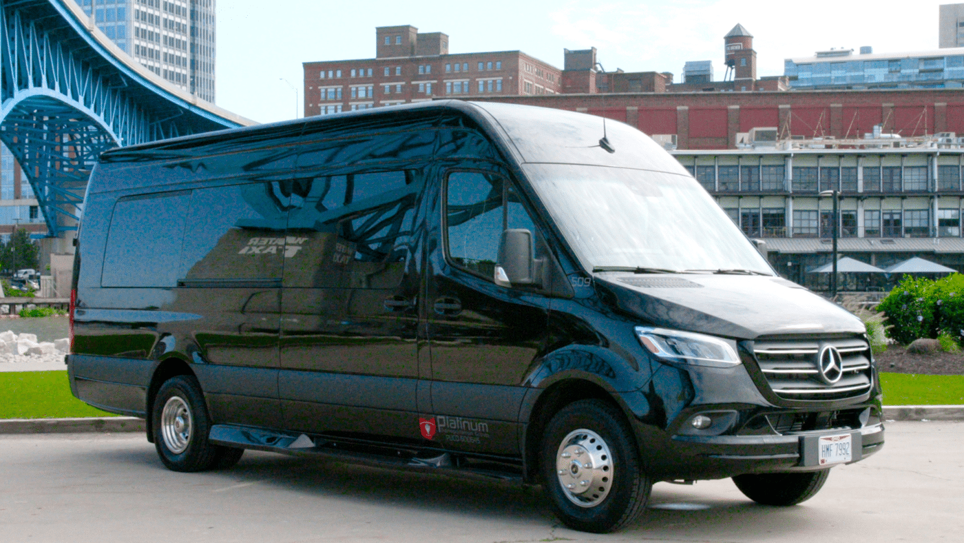 mercedes sprinter van limo