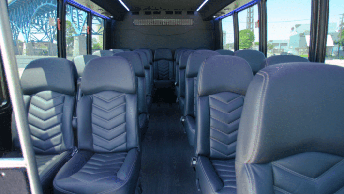 cleveland shuttle bus rental