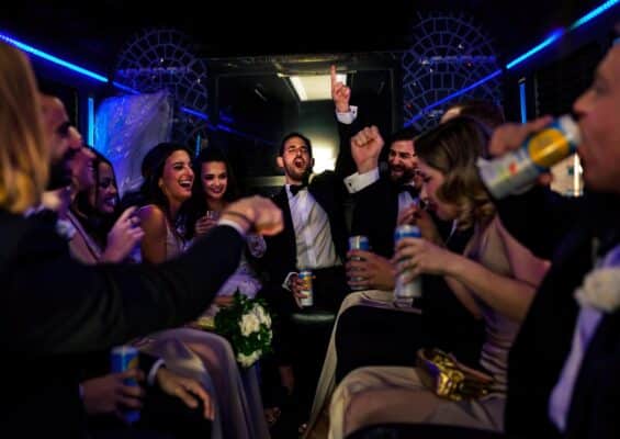 Unlock The Ultimate Wedding Party Bus Experience in Cleveland, Ohio