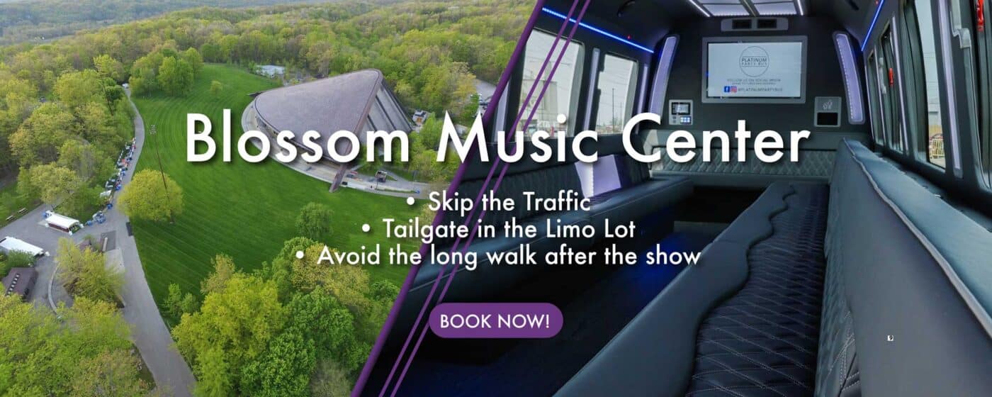 book a limo for blossom music center