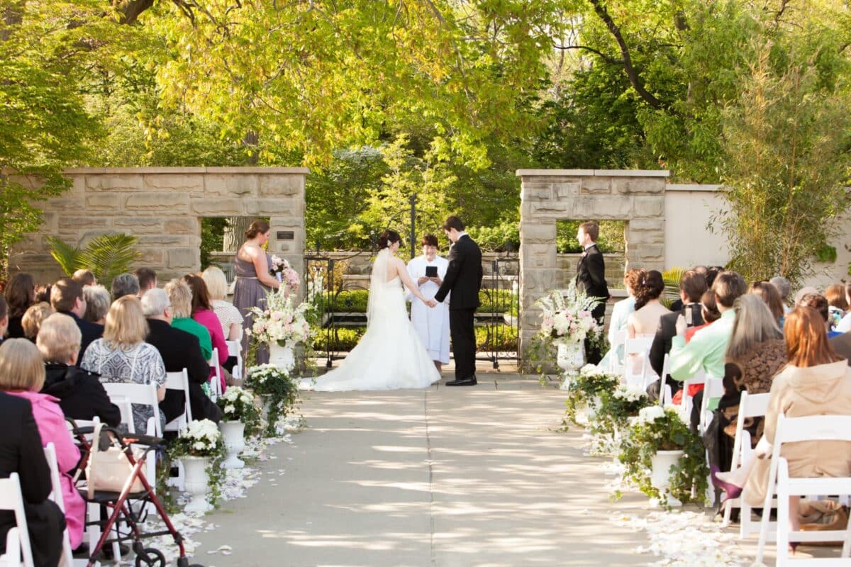 Cleveland Botanical Garden Wedding Venue