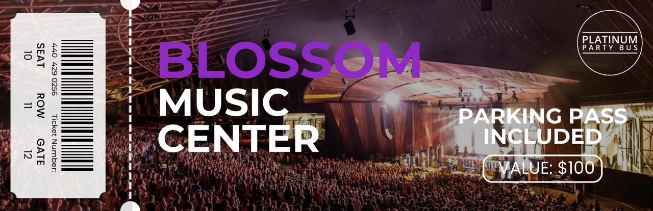 blossom music center limo service